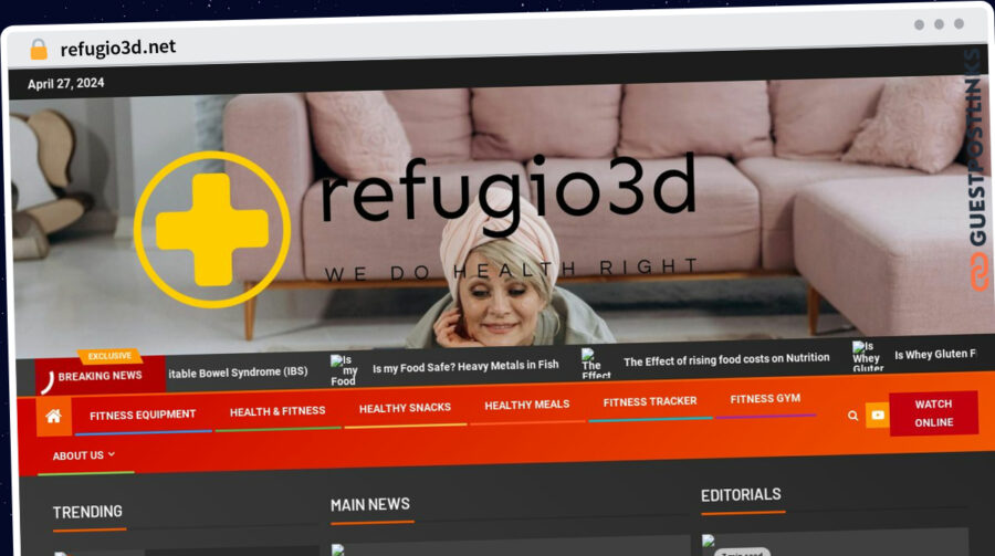 Publish Guest Post on refugio3d.net