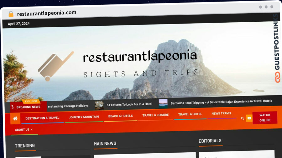 Publish Guest Post on restaurantlapeonia.com