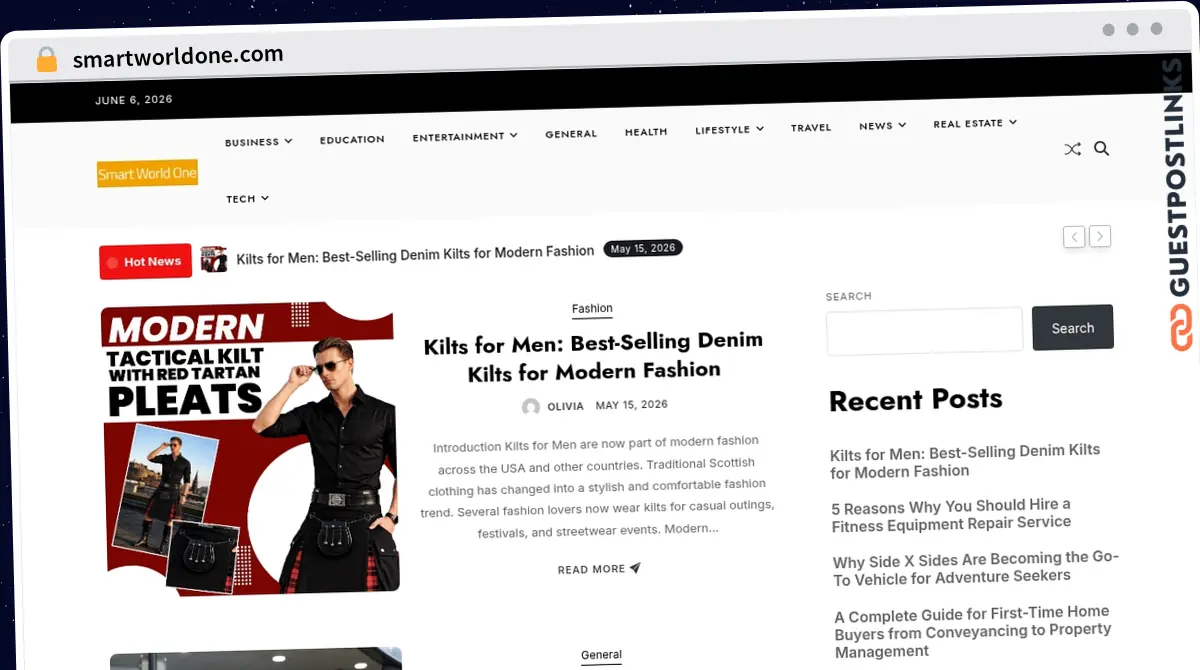 Publish Guest Post on smartworldone.com