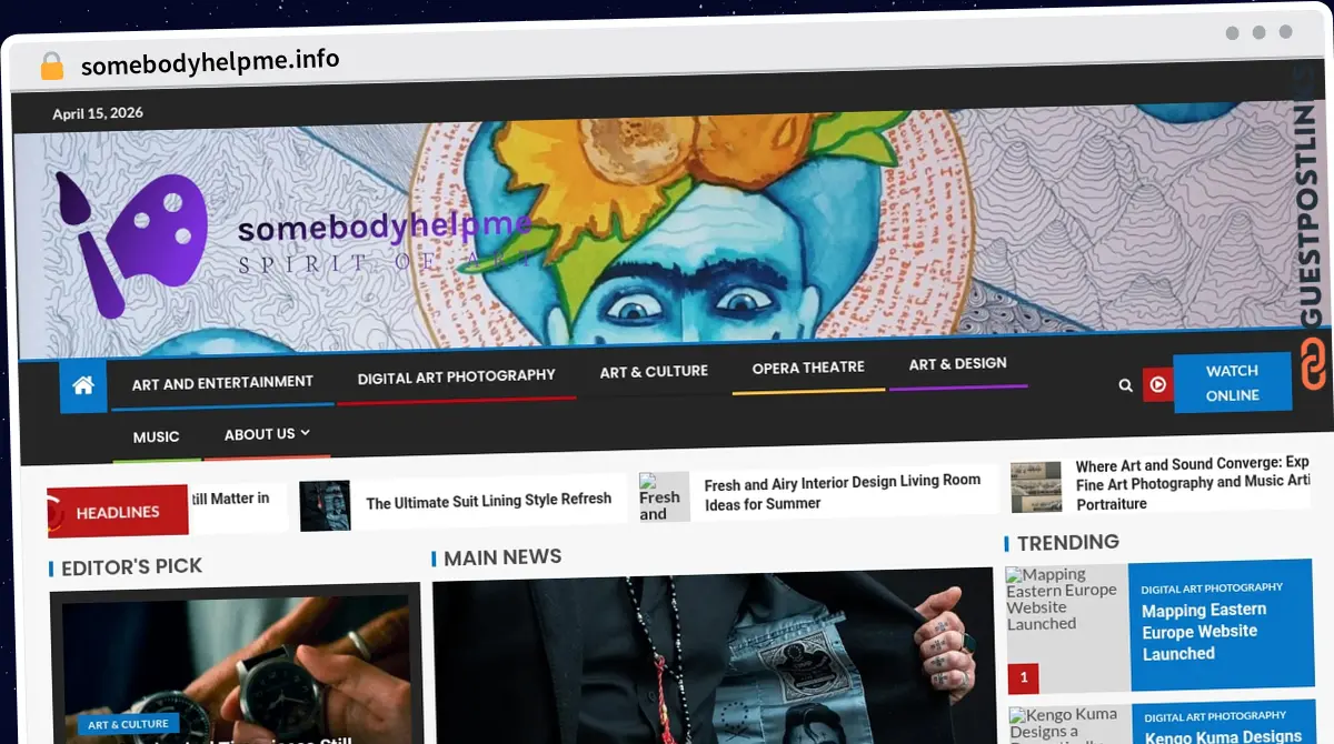 Publish Guest Post on somebodyhelpme.info