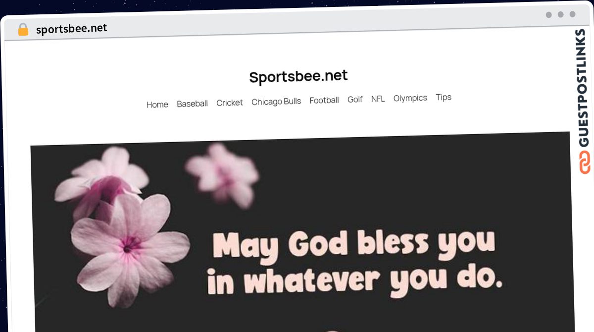 Publish Guest Post on sportsbee.net