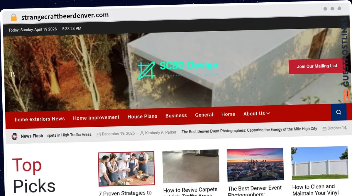 Publish Guest Post on strangecraftbeerdenver.com