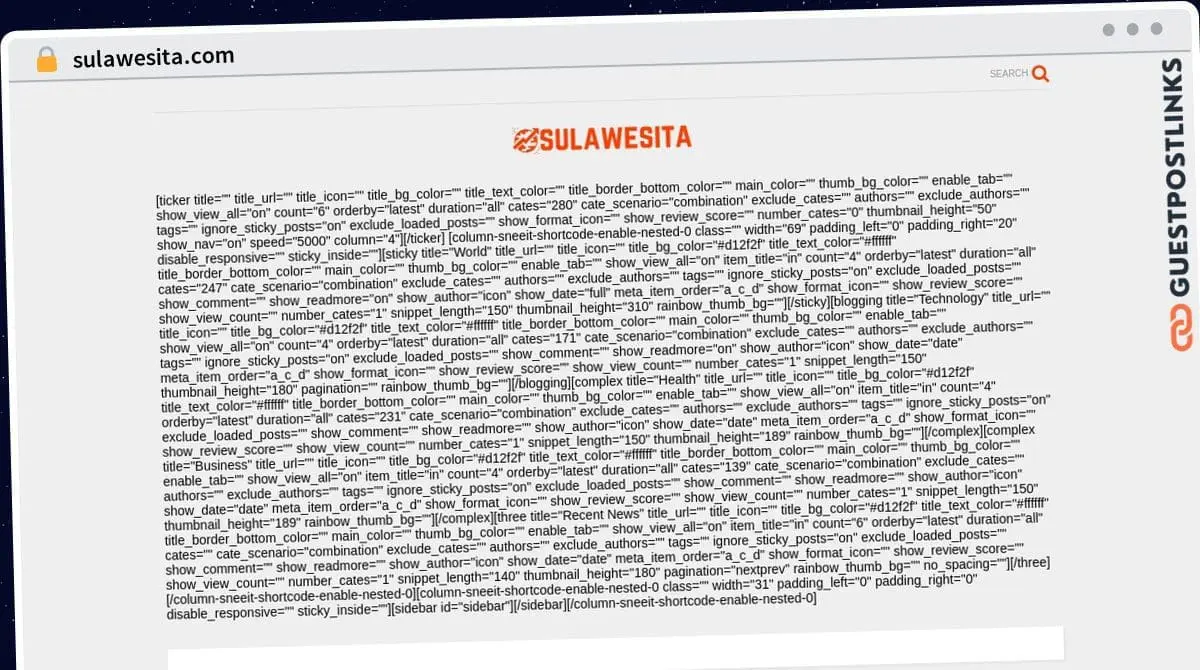 Publish Guest Post on sulawesita.com