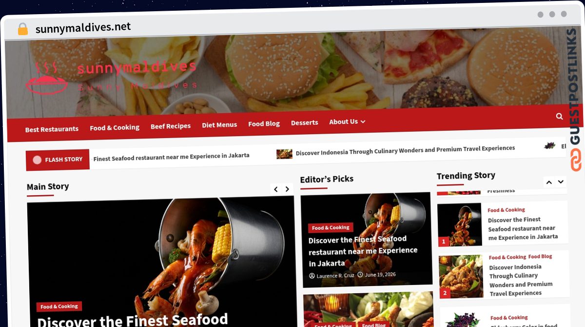 Publish Guest Post on sunnymaldives.net