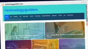 Publish Guest Post on technologyguiders.com
