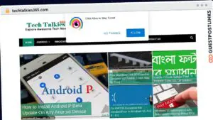 Publish Guest Post on techtalkies365.com