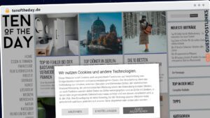Publish Guest Post on tenoftheday.de