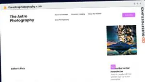 Publish Guest Post on theastrophotography.com