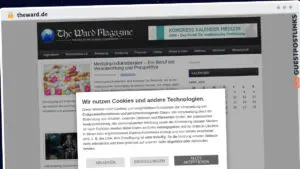 Publish Guest Post on theward.de