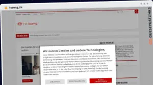 Publish Guest Post on tvsong.de