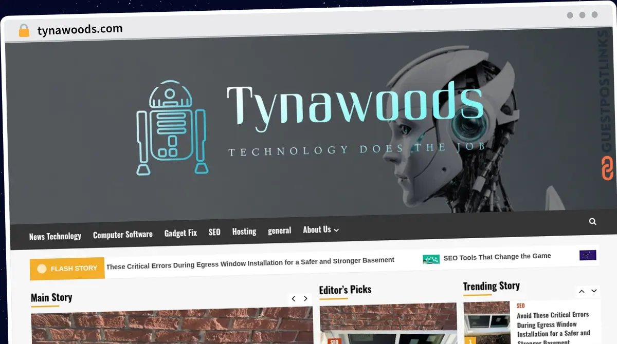 Publish Guest Post on tynawoods.com