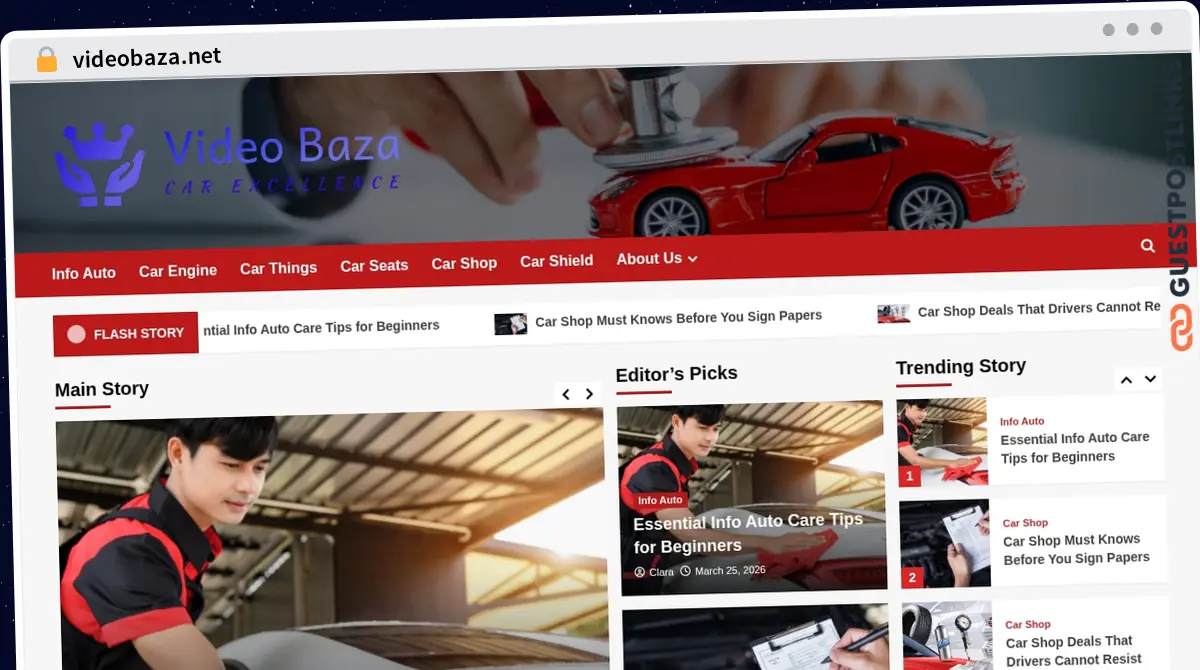 Publish Guest Post on videobaza.net