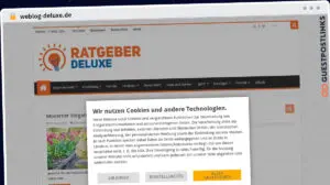 Publish Guest Post on weblog-deluxe.de