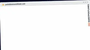 Publish Guest Post on yorkshiremanofsteel.com