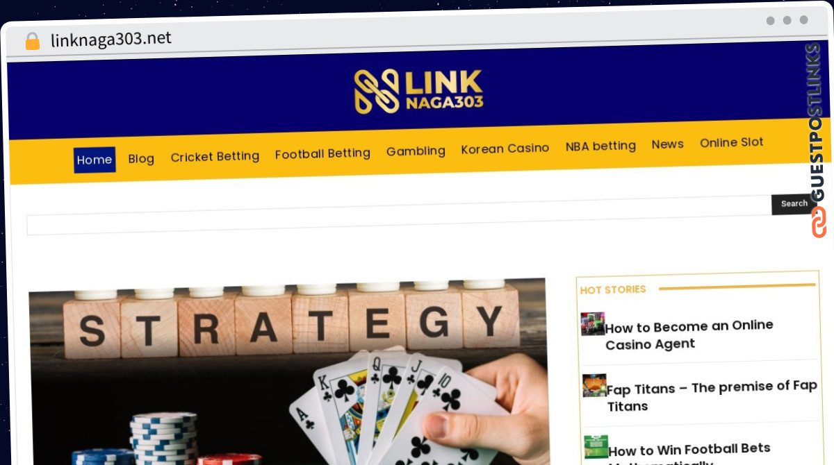 Publish Guest Post on linknaga303.net