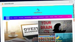 Publish Guest Post on weworld.club