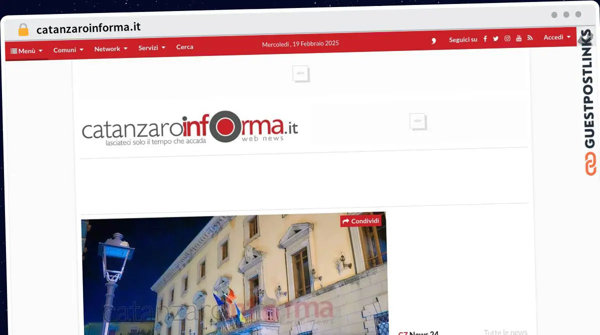 Publish Guest Post on catanzaroinforma.it