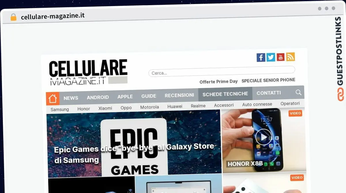 Publish Guest Post on cellulare-magazine.it