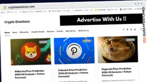 Publish Guest Post on cryptoemotions.com