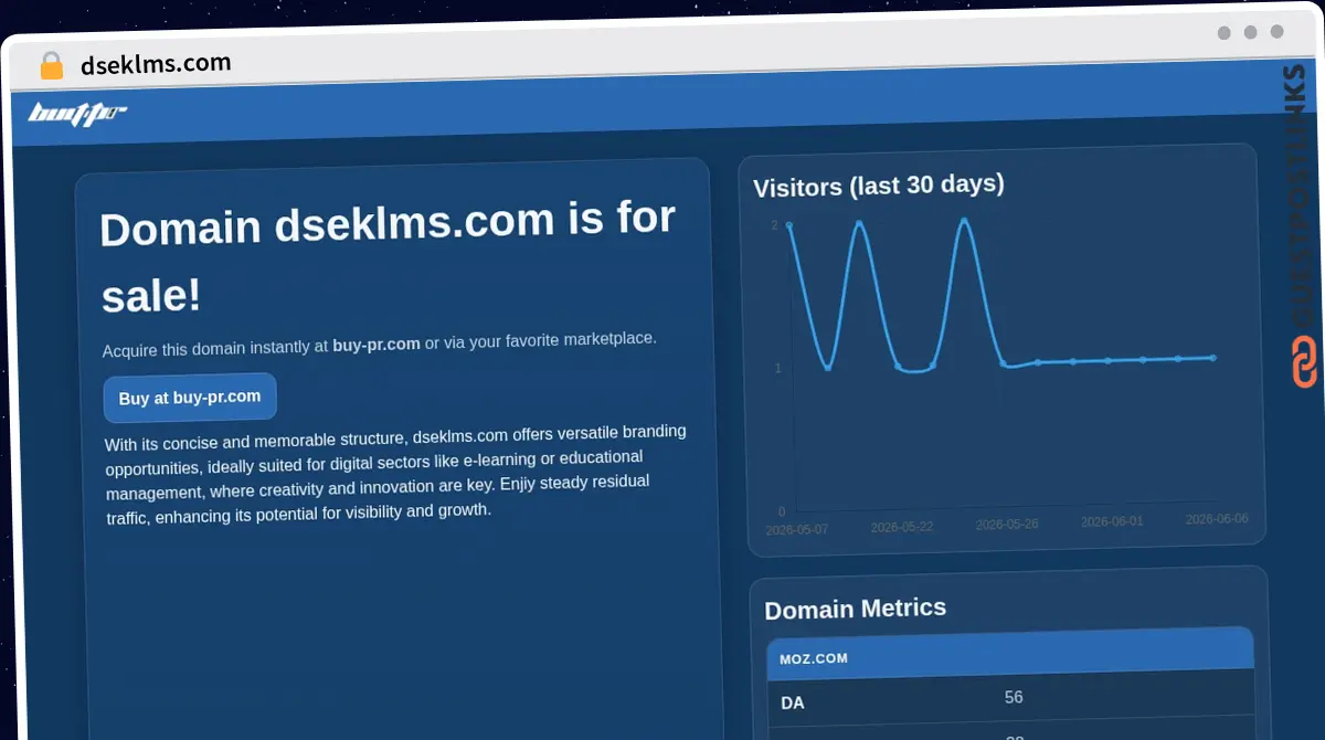 Publish Guest Post on dseklms.com