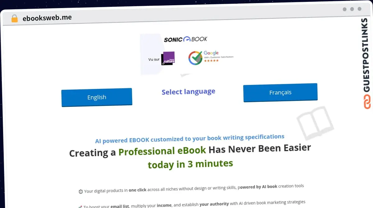Publish Guest Post on ebooksweb.me