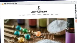 Publish Guest Post on lifestylebuddy.org