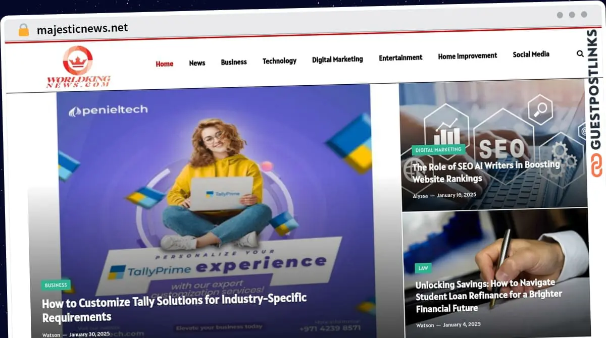 Publish Guest Post on majesticnews.net