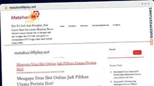 Publish Guest Post on matahari88play.net