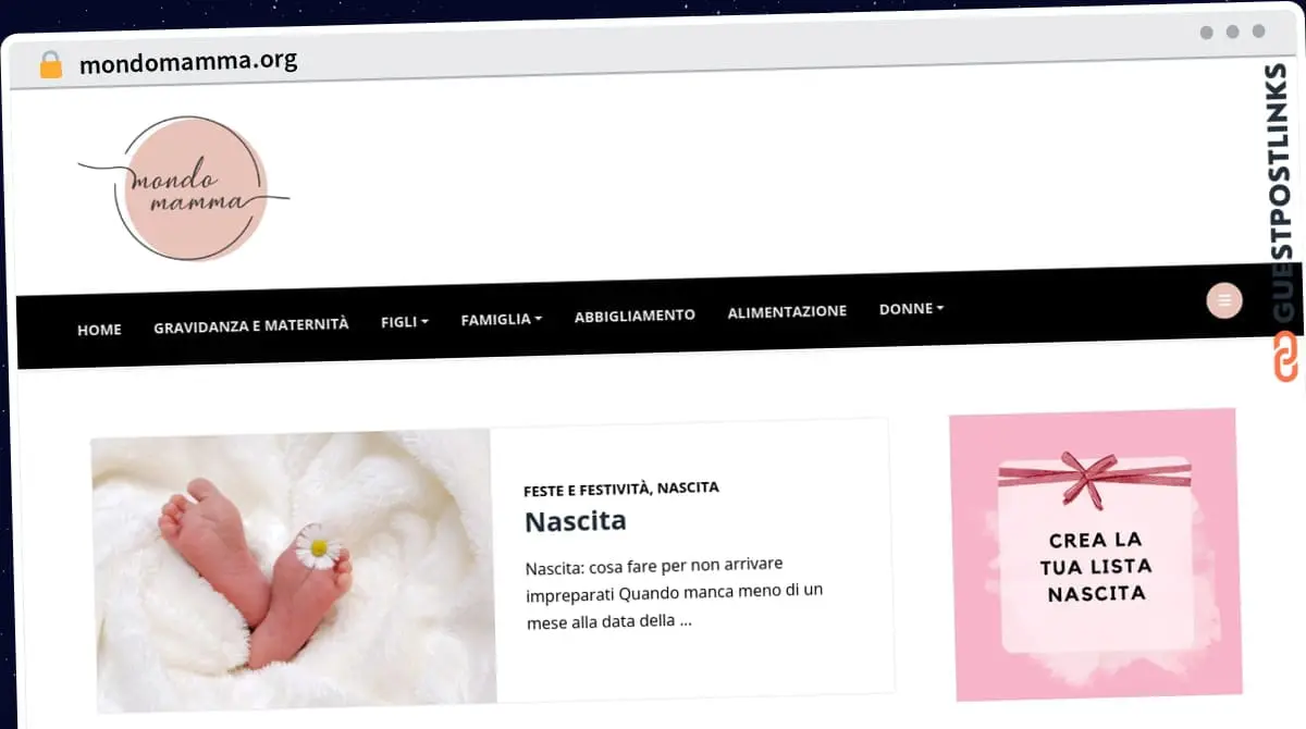 Publish Guest Post on mondomamma.org
