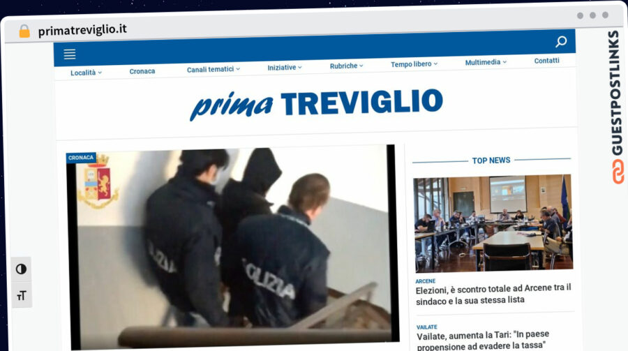 Publish Guest Post on primatreviglio.it