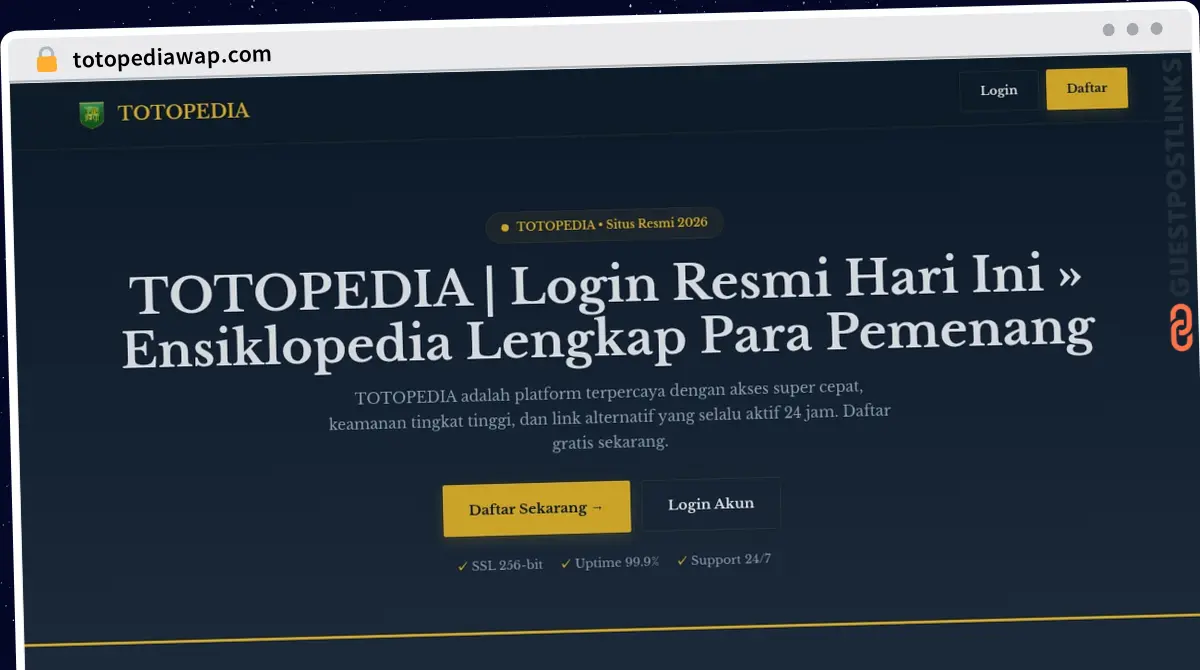 Publish Guest Post on totopediawap.com