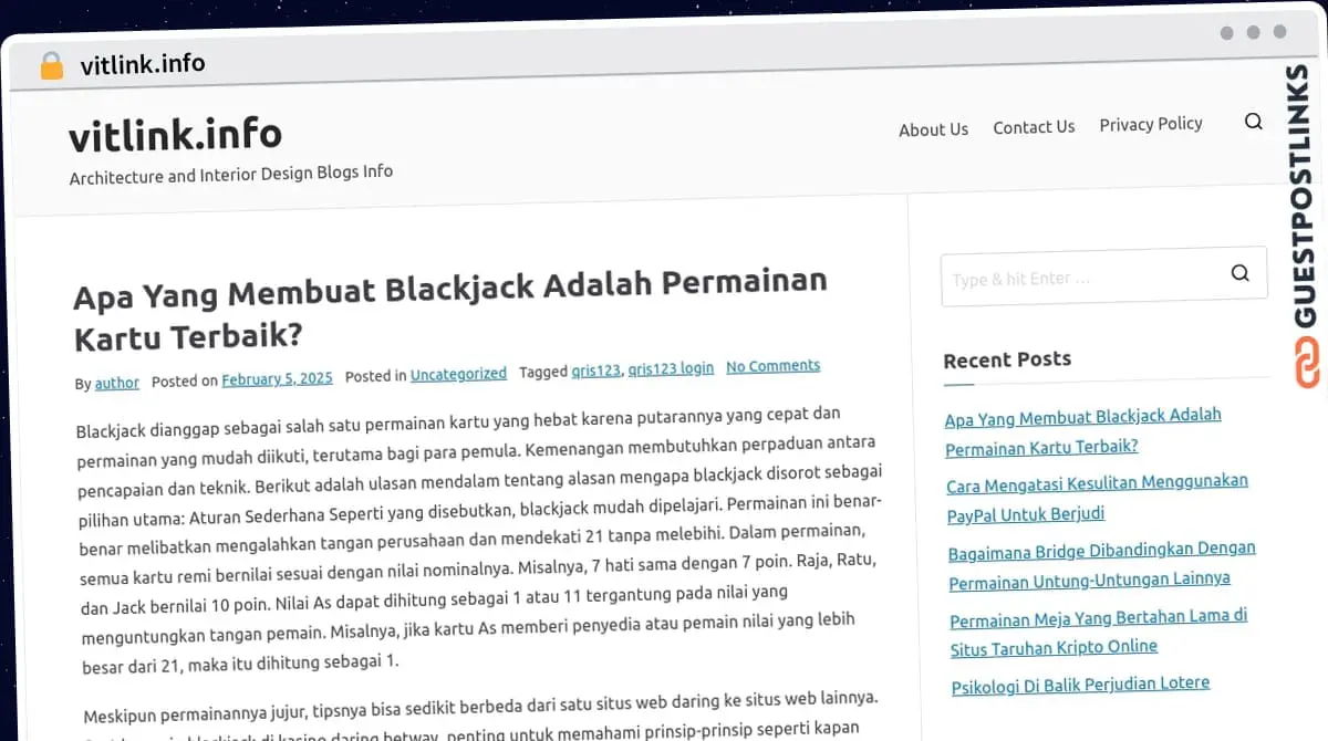 Publish Guest Post on vitlink.info