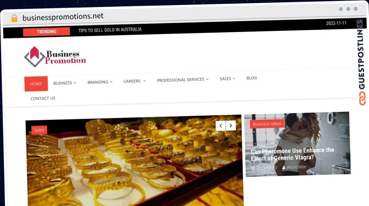 Publish Guest Post on businesspromotions.net