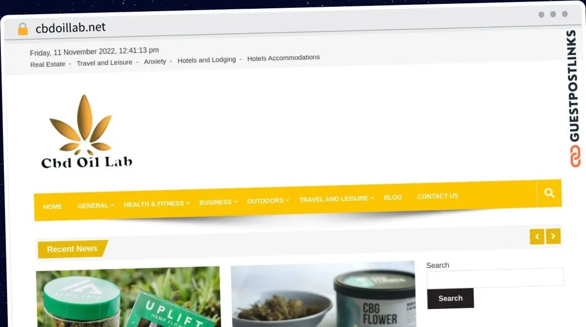 Publish Guest Post on cbdoillab.net