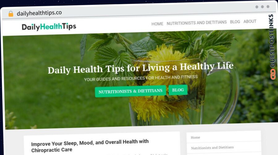 Publish Guest Post on dailyhealthtips.co