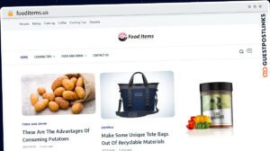 Publish Guest Post on fooditems.us
