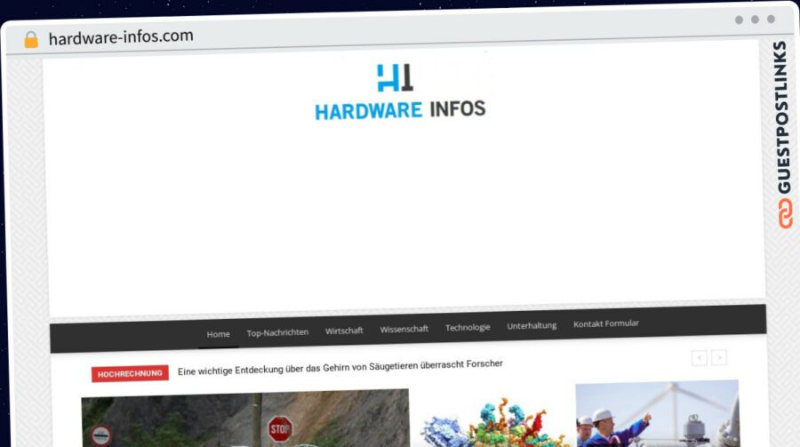 Publish Guest Post on hardware-infos.com