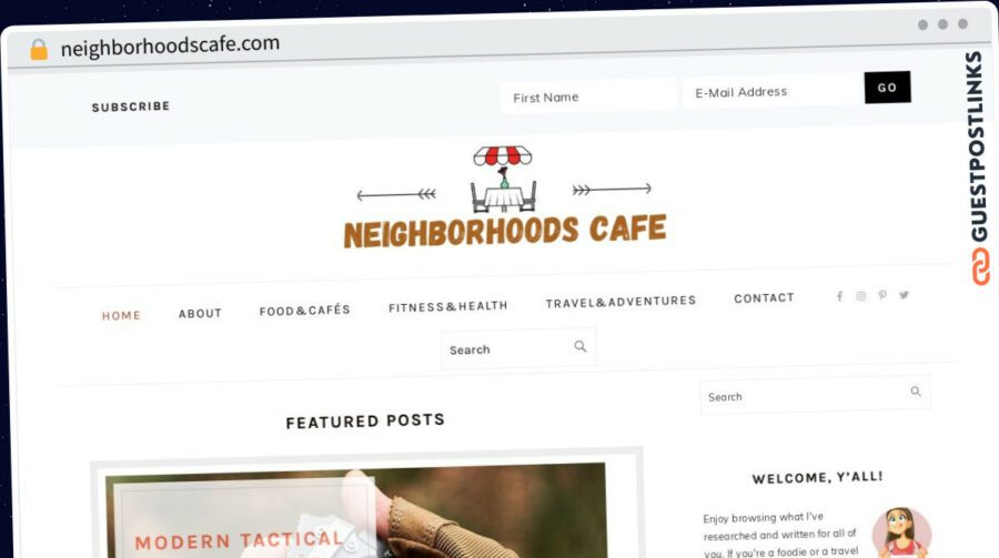 Publish Guest Post on neighborhoodscafe.com