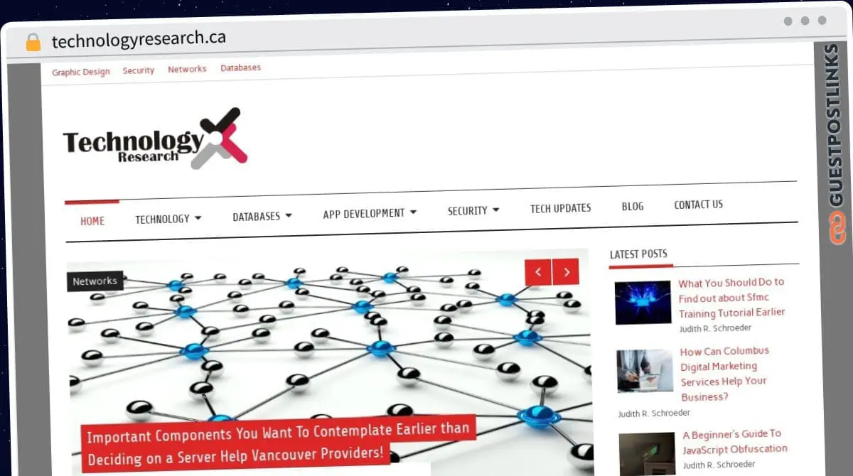 Publish Guest Post on technologyresearch.ca