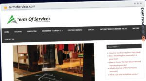 Publish Guest Post on termofservices.com