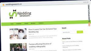 Publish Guest Post on weddingseasons.us