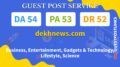 Buy Guest Post on dekhnews.com