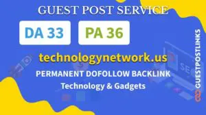 Buy Guest Post on technologynetwork.us