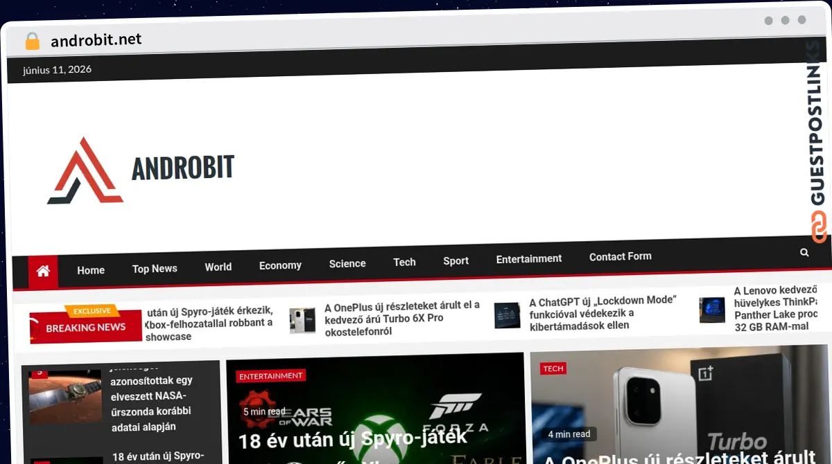 Publish Guest Post on androbit.net