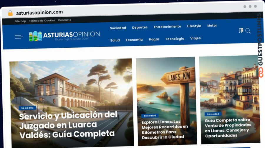 Publish Guest Post on asturiasopinion.com