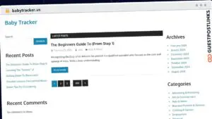 Publish Guest Post on babytracker.us