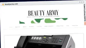 Publish Guest Post on beautyarmy.com
