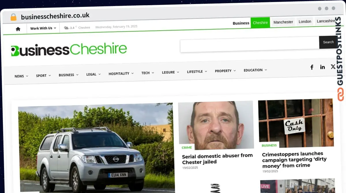 Publish Guest Post on businesscheshire.co.uk