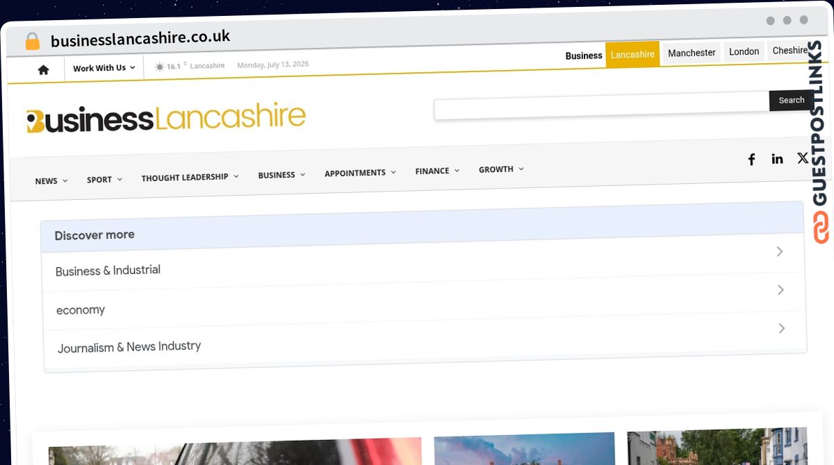 Publish Guest Post on businesslancashire.co.uk