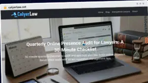 Publish Guest Post on colyerlaw.net